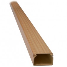 Κανάλι Πλαστικό 15mmX10mm Καφέ Ανοιχτό 2m